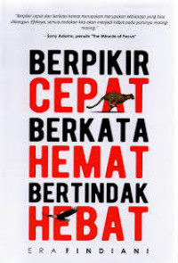 Image of Berpikir cepat berkata hemat bertindak hebat
